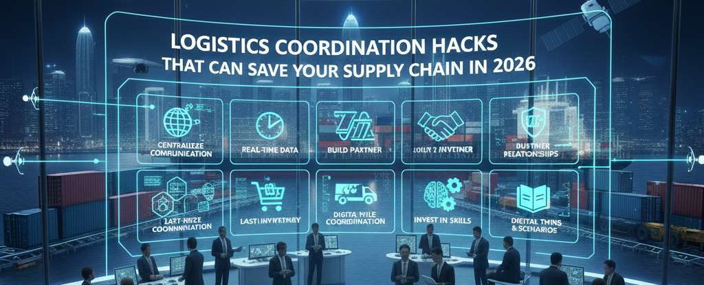 Logistics Coordination Hacks That Can Save Your Supply Chain in 2026